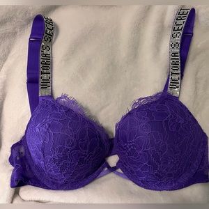 Victoria’s Secret Shine Strap Super Push Up Bra